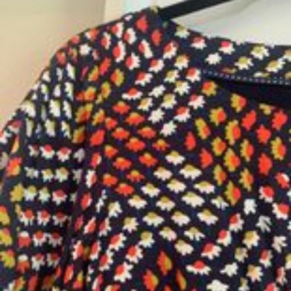 Anthropologie Multicolor Geometric Mini Dress - Picture 10 of 10
